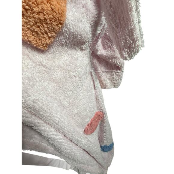 Vintage 90s Canyon Group Chenille Heart Robe Pink L RARE Original Thick Long EUC - Picture 9 of 13